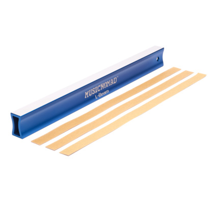 MusicNomad FRET-LEVELER-L-BEAM-17-6 Fret Leveling Beam (17.6in) for Acoustic/Electric Guitars