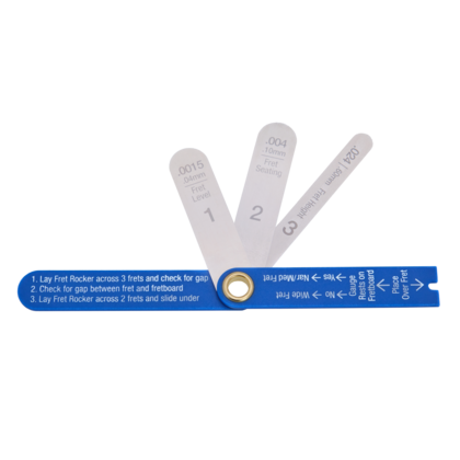 MusicNomad FRET-GAUGE Precision Fret Gauge With 4-Key Measurements