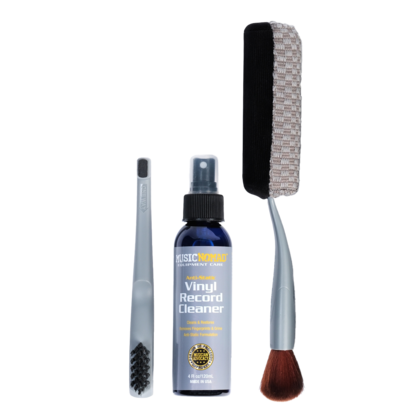 MusicNomad VINYL-RECORD-CARE-KIT 3-Piece Vinyl Record Cleaning & Care Kit