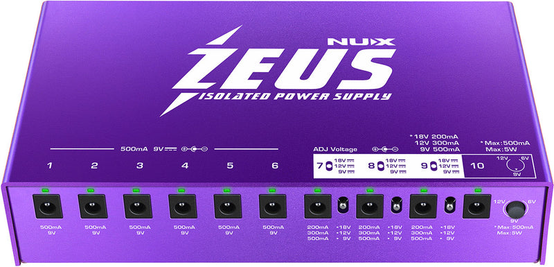 Alimentation entièrement isolée NUX ZEUS