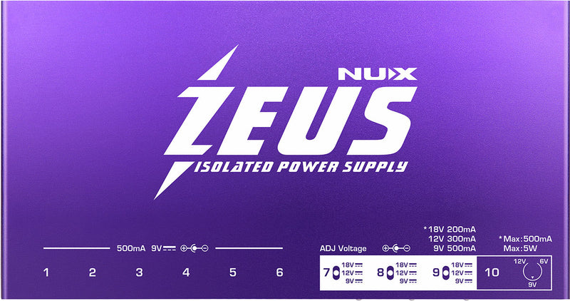 Alimentation entièrement isolée NUX ZEUS