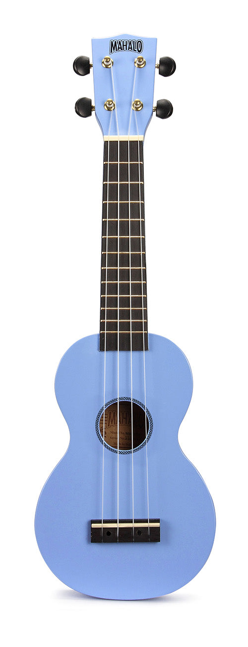 Mahalo MR1-LBU Rainbow Series Soprano Ukulele (Light Blue)