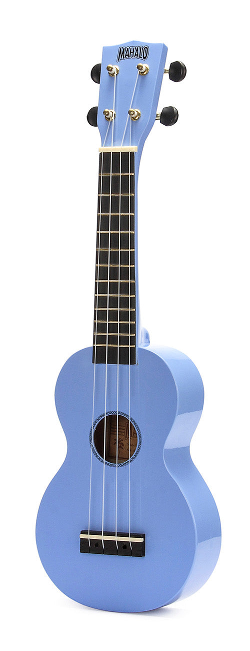 Mahalo MR1-LBU Rainbow Series Soprano Ukulele (Light Blue)