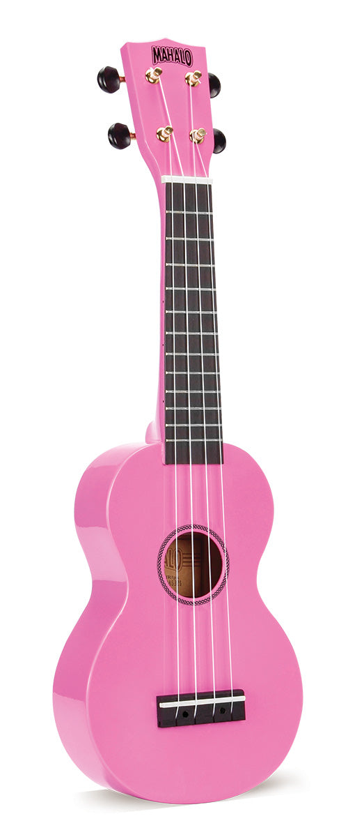 Mahalo MR1-PK Rainbow Series Soprano Ukulele (Pink)