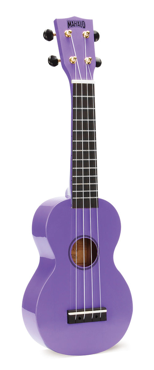 Mahalo MR1-PP Rainbow Series Soprano Ukulele (Purple)