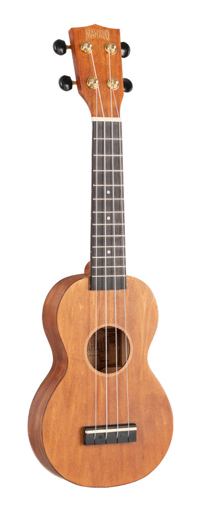 Mahalo MS1TBR Slimline Series Ukulélé soprano (marron transparent)