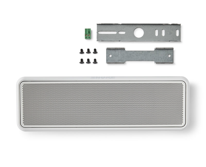 Shure MXP-3W Wall Mount Conferencing Passive Loudspeaker (White)