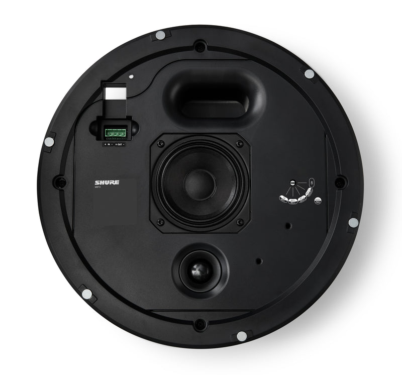 Shure MXP-5B Ceiling-Mount Passive Loudspeaker (Black)