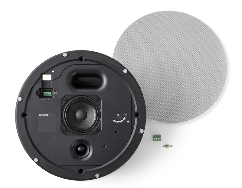 Shure MXP-5W Ceiling-Mount Passive Loudspeaker (White)