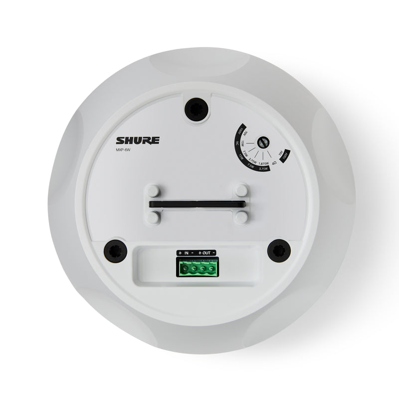 Shure MXP-6W Pendant Passive Loudspeaker (White)