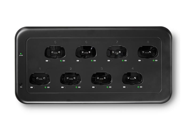 MXWNDX8 Networked Charging Station for MXW neXt Transmitters (8-Bay)