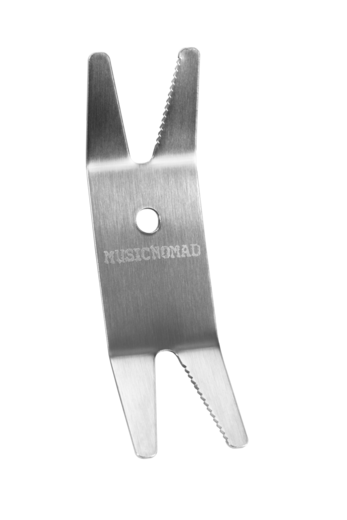 MusicNomad SPANNER-WRENCH Spanner Wrench w/Microfiber Suede Backing