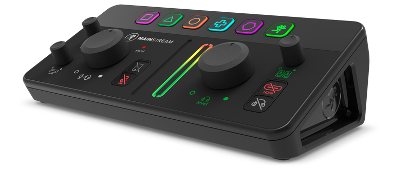 Mackie MAINSTREAM Interface complète de diffusion en direct et de capture vidéo avec touches de contrôle programmables