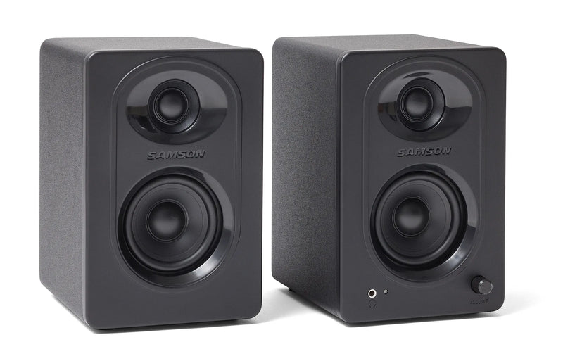 Paire de moniteurs de studio alimentés Samson MEDIAONE M30, 2 x 10 W
