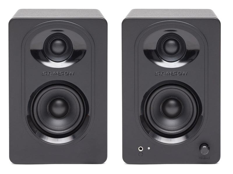 Paire de moniteurs de studio alimentés Samson MEDIAONE M30, 2 x 10 W