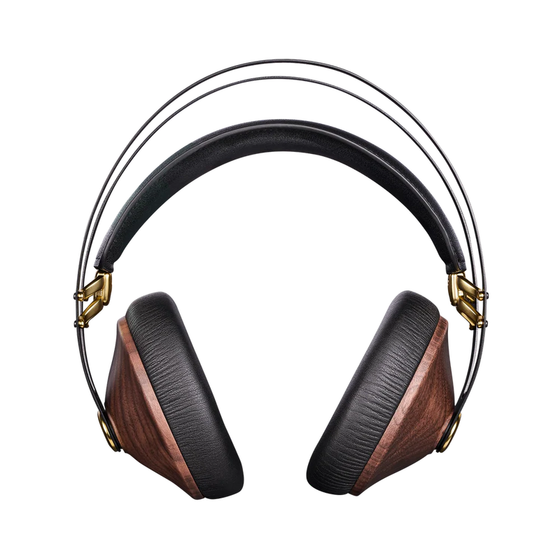 Meze Audio 99 CLASSICS Closed-Back Over-Ear Headphones (Walnut Gold)