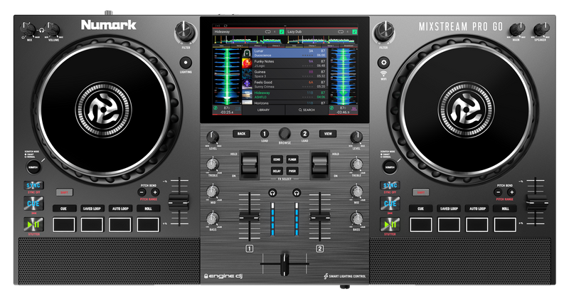 Numark MIXSTREAMPROGO Fully Standalone And Wireless DJ Player And Controller With Wifi