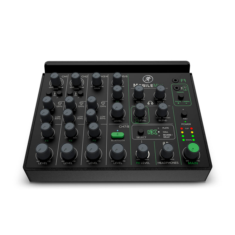 Mackie MOBILEMIX 8-Channel USB-Powerable Mixer for A/V Production, Live Sound and Streaming