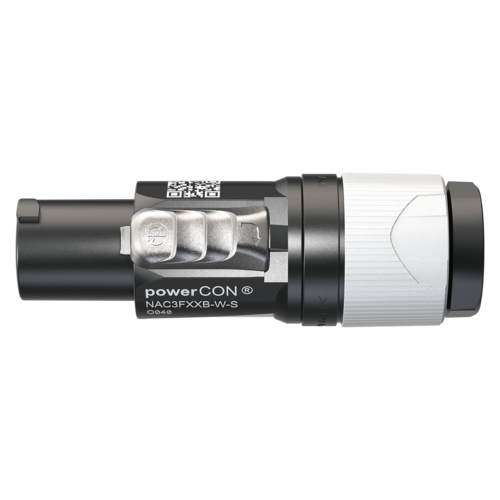 Neutrik NAC3FXXB-W-S Powercon Out Connector (Grey)
