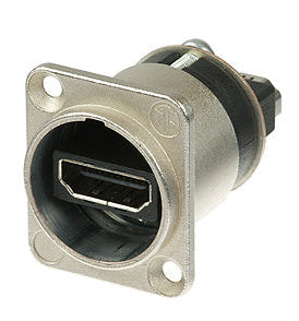 Neutrik NAHDMI-W Feedthrough Adapter D-Shape Housing