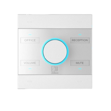 Audac NCP105US/W Universal Network/PoE Wall Panel Controller (White)