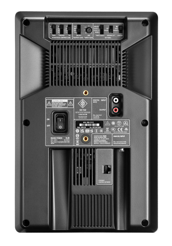Neumann KH 150 DSP-Powered Bi-Amplified Studio Monitor - 6.5" (Black)