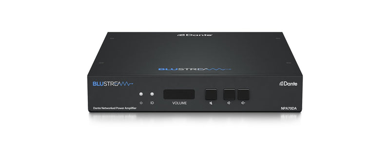 Amplificateur réseau Blustream NPA70DA Dante - 2x 35W