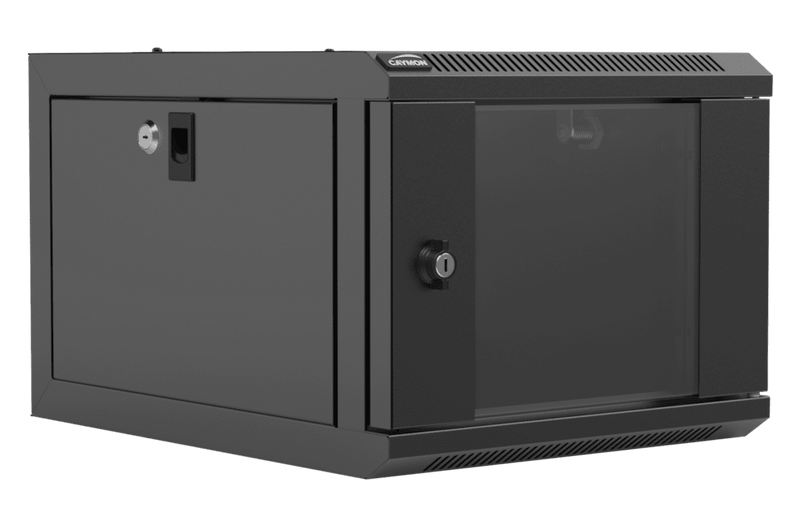 Caymon NPR404/B Wall Mount Rack (Black)