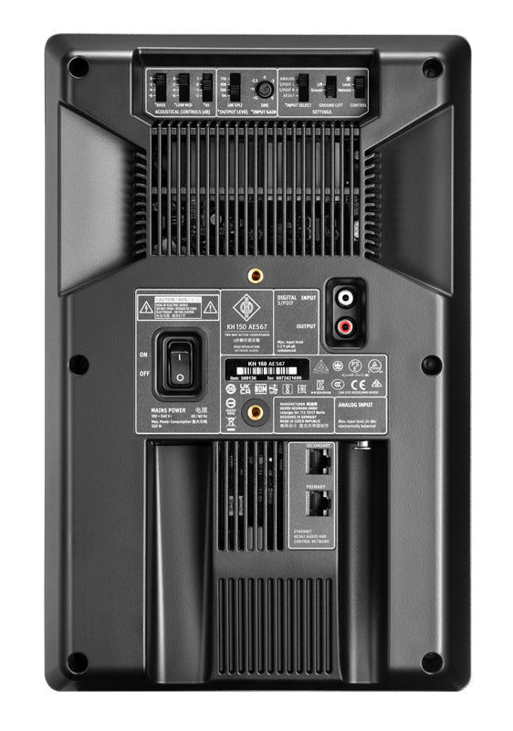 Neumann KH 150 AES67 Moniteur de studio bi-amplifié alimenté par DSP - 6,5" (Noir)