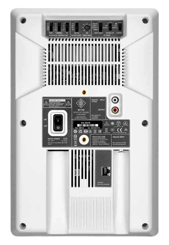 Moniteur de studio bi-amplifié Neumann KH 150 W alimenté par DSP - 6,5" (Blanc)