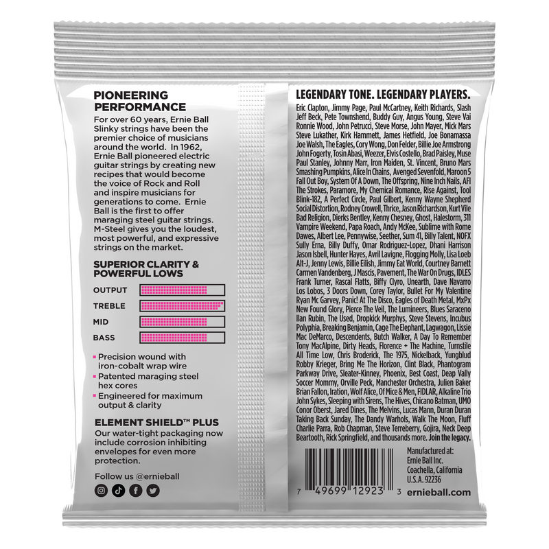 Ernie Ball 2923EB Super Slinky M-Steel Electric Guitar Strings