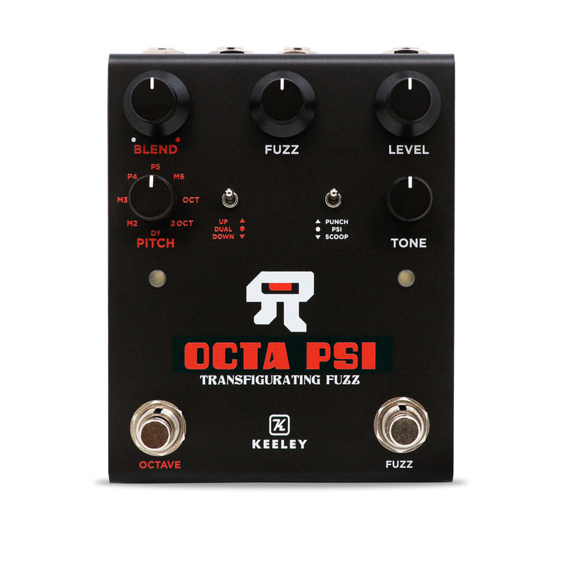 Keeley octa psi pédale de fuzz transfigurant