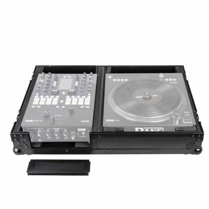 Odyssey FZ1RA1272WBL Reversible Compact Rane Twelve and Rane Seventy/Seventy-Two Battle DJ Coffin Flight Case (Black)