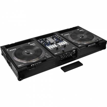 Odyssey FZRANE1272WBL Rane Seventy/Seventy-Two and Two Battle Position Rane Twelve Flight Coffin Case (Black)