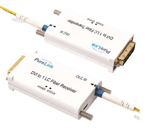 PureLink OLC III TX/RX DVI over 1LC Fiber Extension System