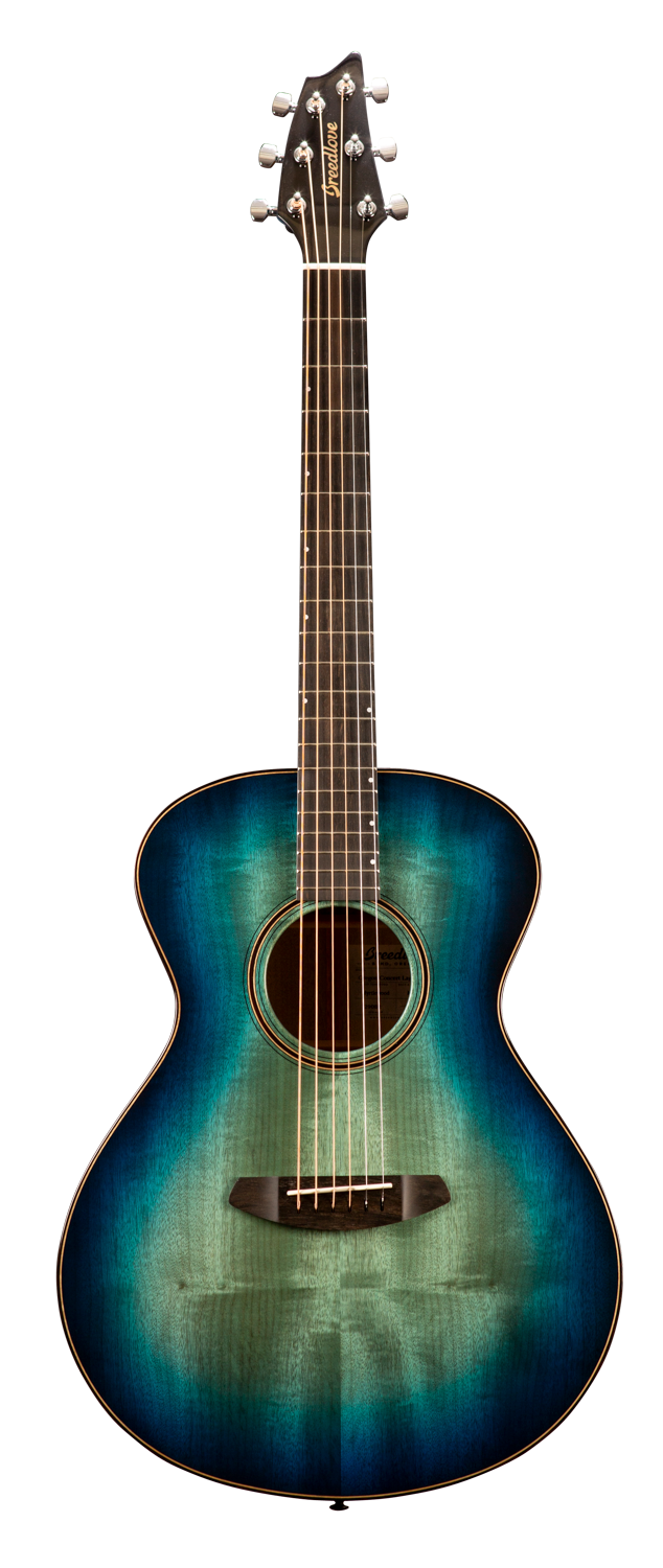 Breedlove ORCN37MYMY LTD Limited Edition Oregon Concert Acoustic Guitar (Lagoon)