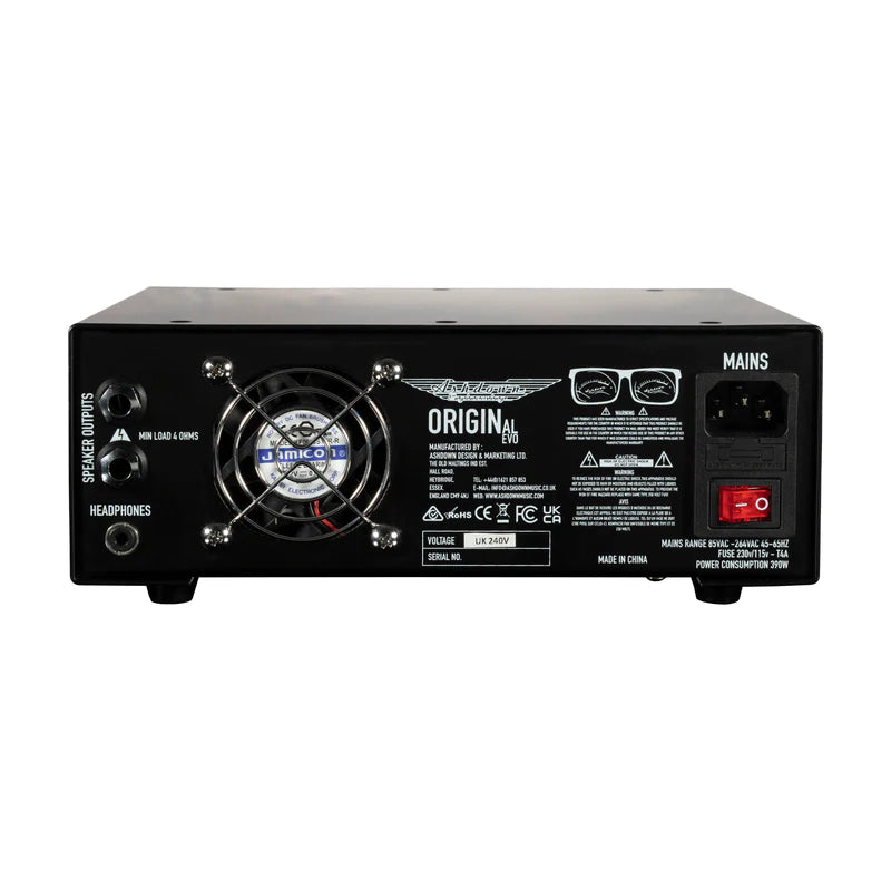 Ashdown ORIGINAL EVO 300 Watt Mini Bass Amplifier Head