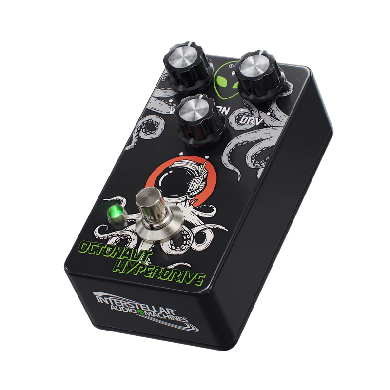 Interstellar Audio Machines OCTONAUT HYPERDRIVE Transparent Overdrive Pedal
