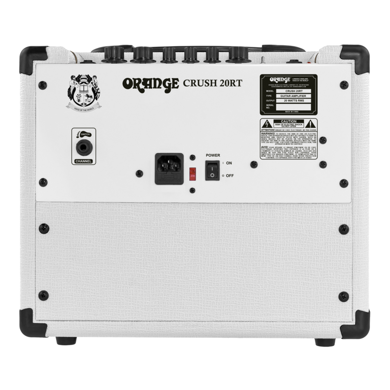 Orange CRUSH 20RT Limited Edition 20-Watts Twin Channel Guitar Amp Combo (Orianthi White)