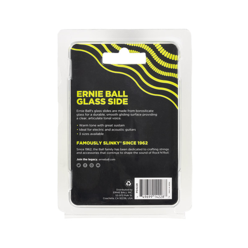 Ernie Ball 4228EB Glass Guitar Slide - Medium