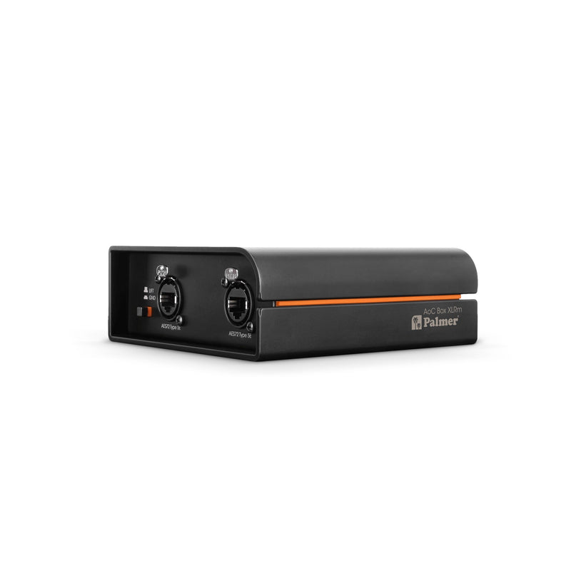 Palmer AOC BOX XLRM Audio Over Cat Box From EtherCON To 4 x XLR Male