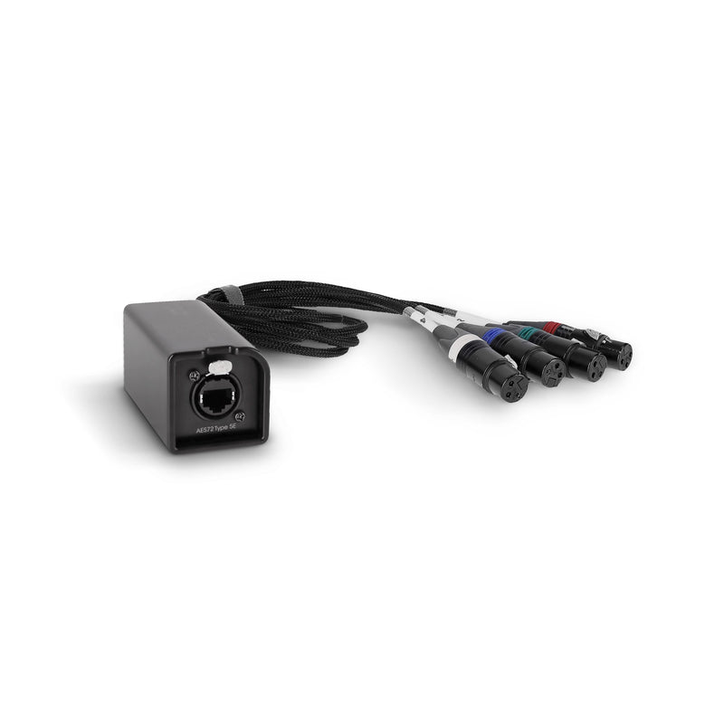 Palmer AOC LOOM XLRF Audio Over Cat Loom From EtherCON To 4 x XLR Female