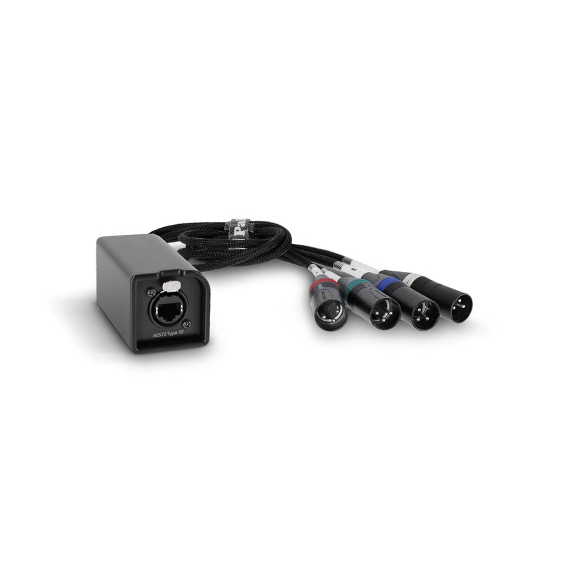 Palmer AOC LOOM XLRM Audio Over Cat Loom From EtherCON To 4 x XLR Male