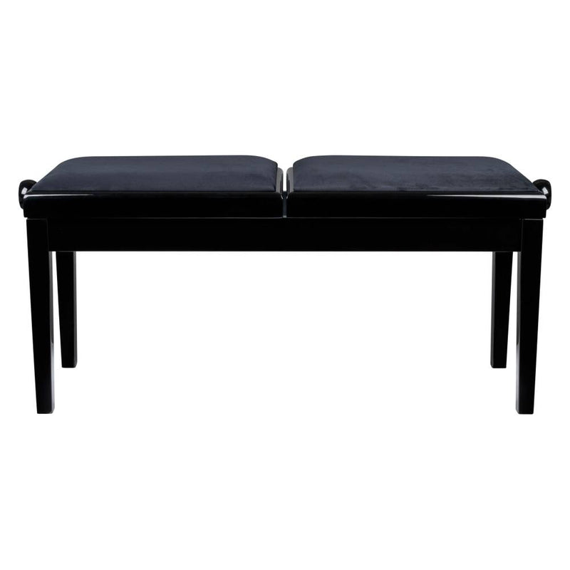Proel PB200SBBBK Double Piano Bench (Glossy Black)