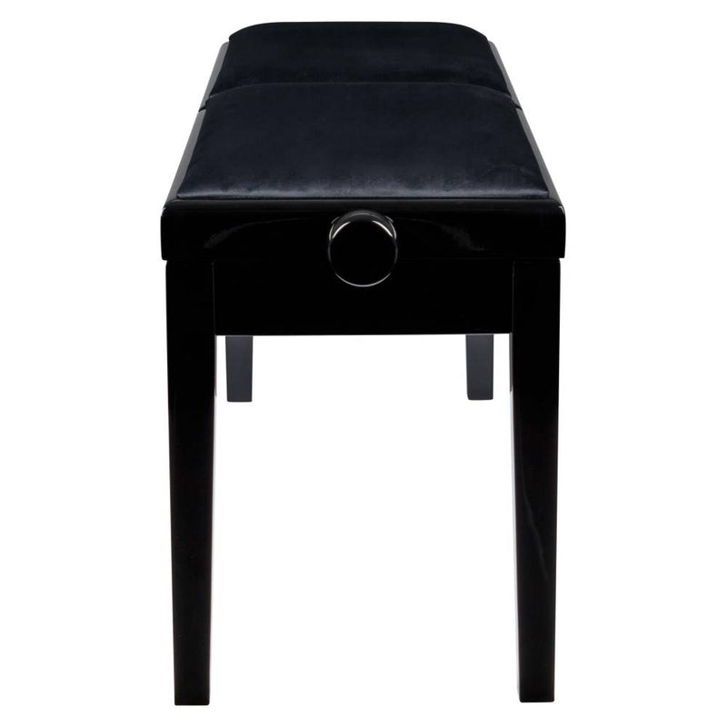 Proel PB200SBBBK Double Piano Bench (Glossy Black)