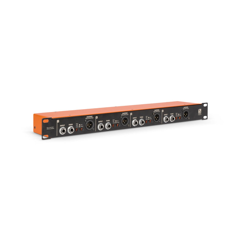 Palmer BRIDGE 4P Passive 4-Channels DI Box - 19"