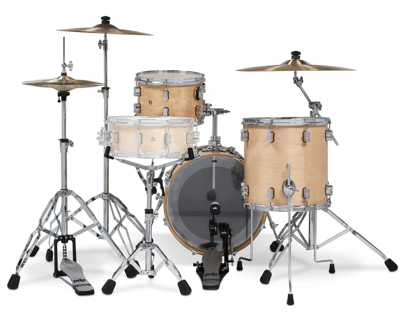 PDP PDCM18BPNA Concept Maple 3-Piece Bop Shell Pack Lacquer Finish (Natural Lacquer)