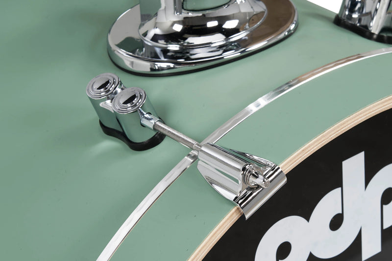 PDP PDCM24RKSF Concept Maple 3-Piece Rock Shell Pack Finish Ply (Satin Seafoam)