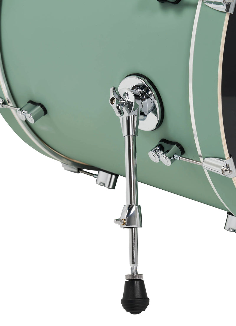 PDP PDCM24RKSF Concept Maple 3-Piece Rock Shell Pack Finish Ply (Satin Seafoam)