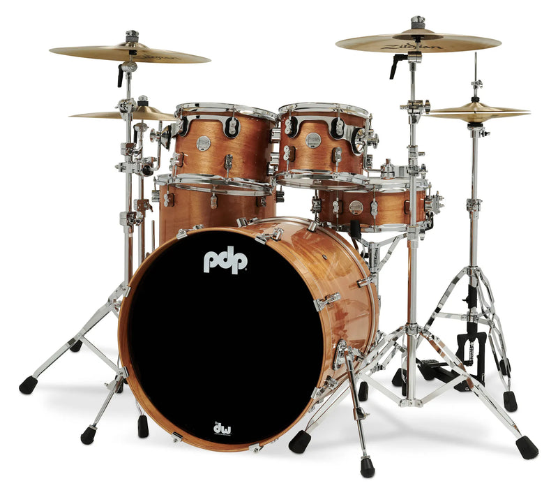 PDP PDCMX2215HM Concept Exotic 5-Piece Drum Shell Pack (Honey Mahogany)
